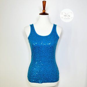 EXPRESS Sequin Tank Top Size XS